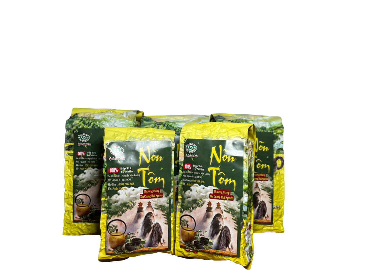 TRÀ NÕN TÔM THƯỢNG HẠNG 100GR