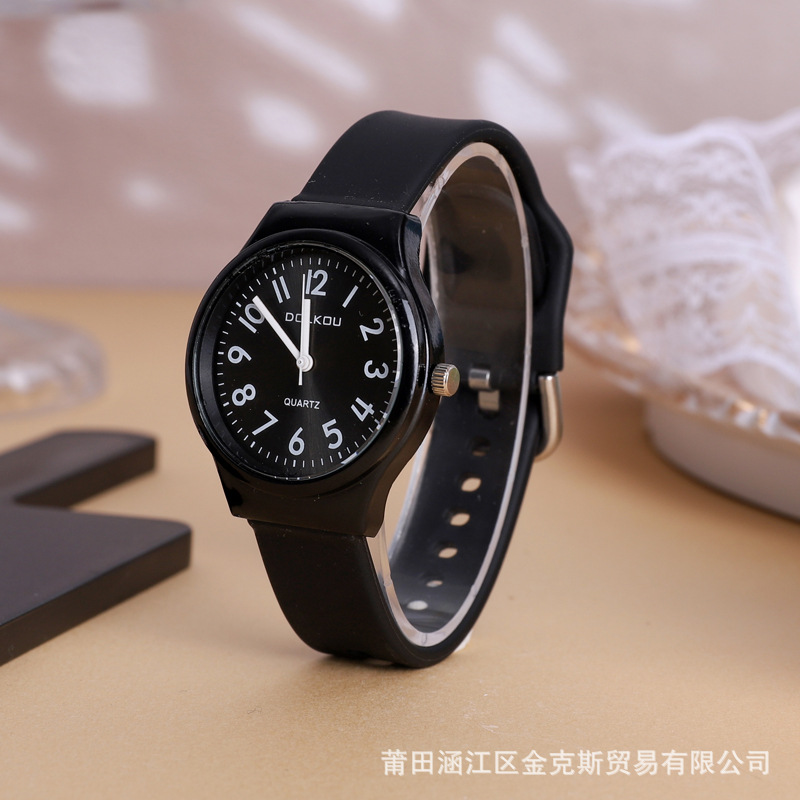 【Exclusive Offer】Children's Exam Watch for Girls and Boys, Middle School Students - Anti-Fall, Macaron Colors, Fresh and Sporty, Quartz Watch.