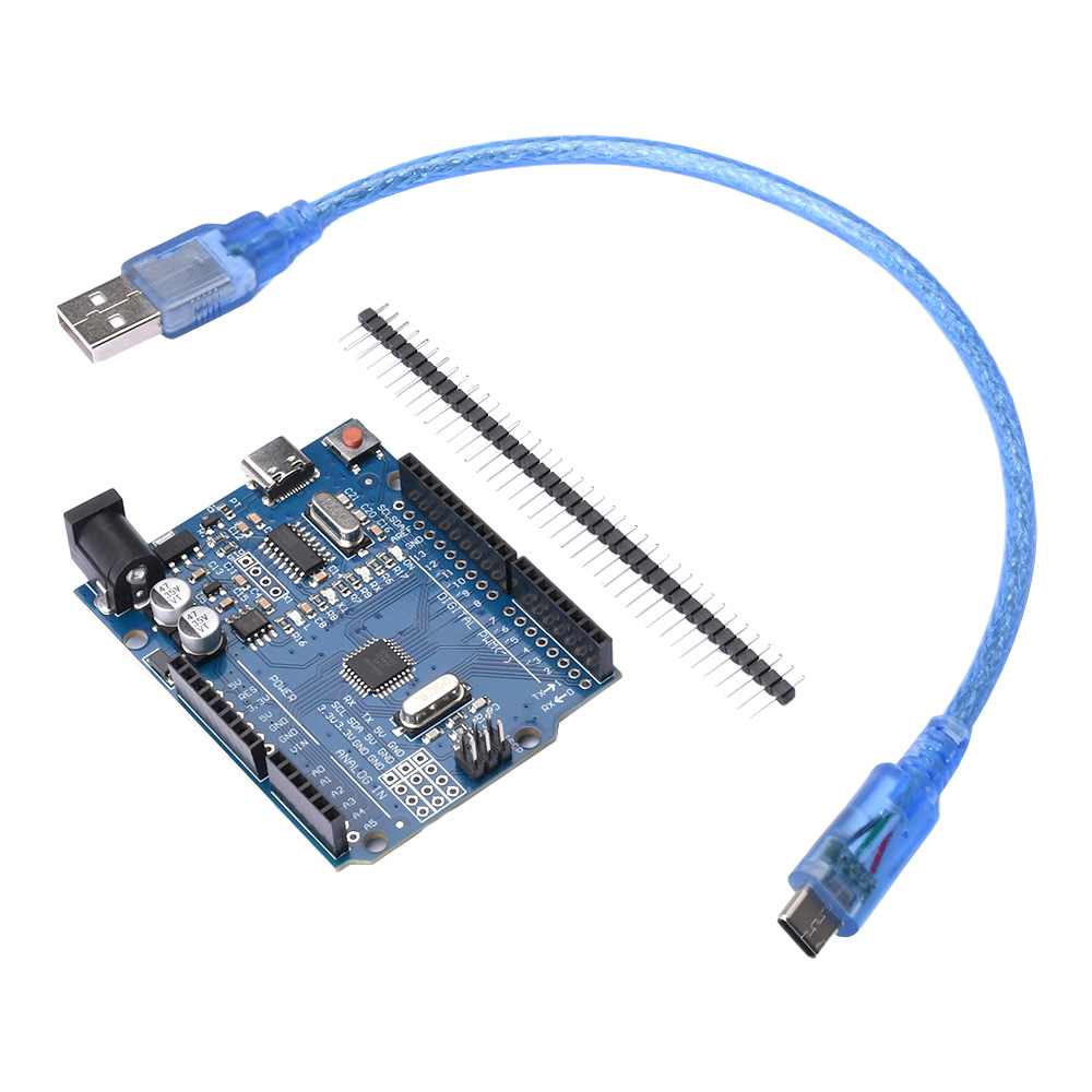 Diyiot board for uno r3 atmega328p with ch340g chip compatible for arduino uno r3 mega 2560 nano robot with pin header and usb cable