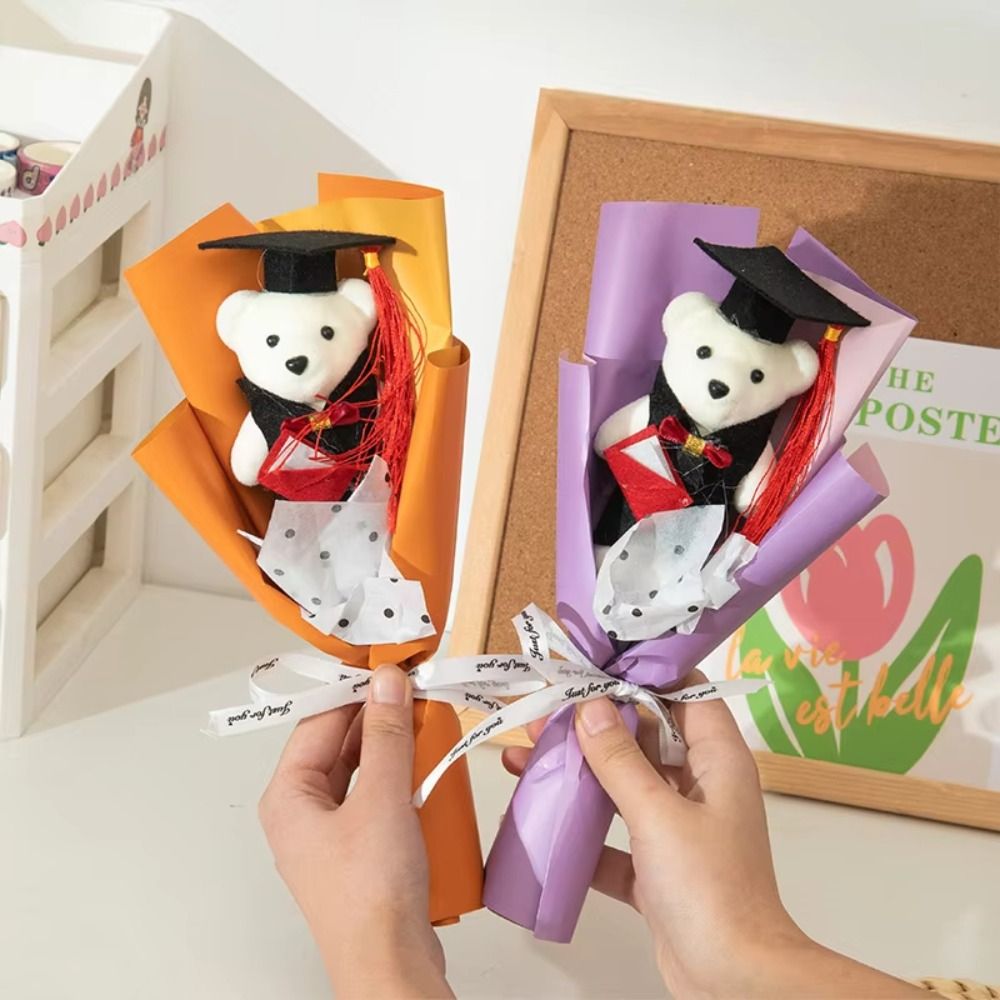 Stuffed Plush Toy Plush Animal Little Bear Doll Bouquet Stuffed Cartoon ...