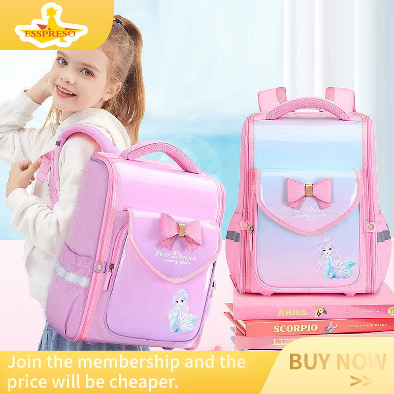 elementary school students' schoolbag first and second grade backpack waterproof spine protection children's school bag