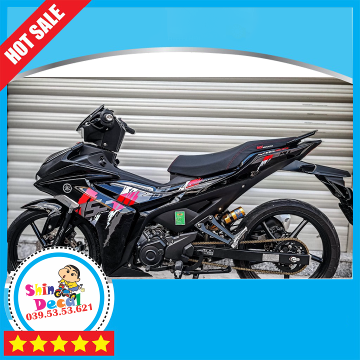 Tem rời Exciter 155 - Mẫu Y16ZR Special đỏ đen