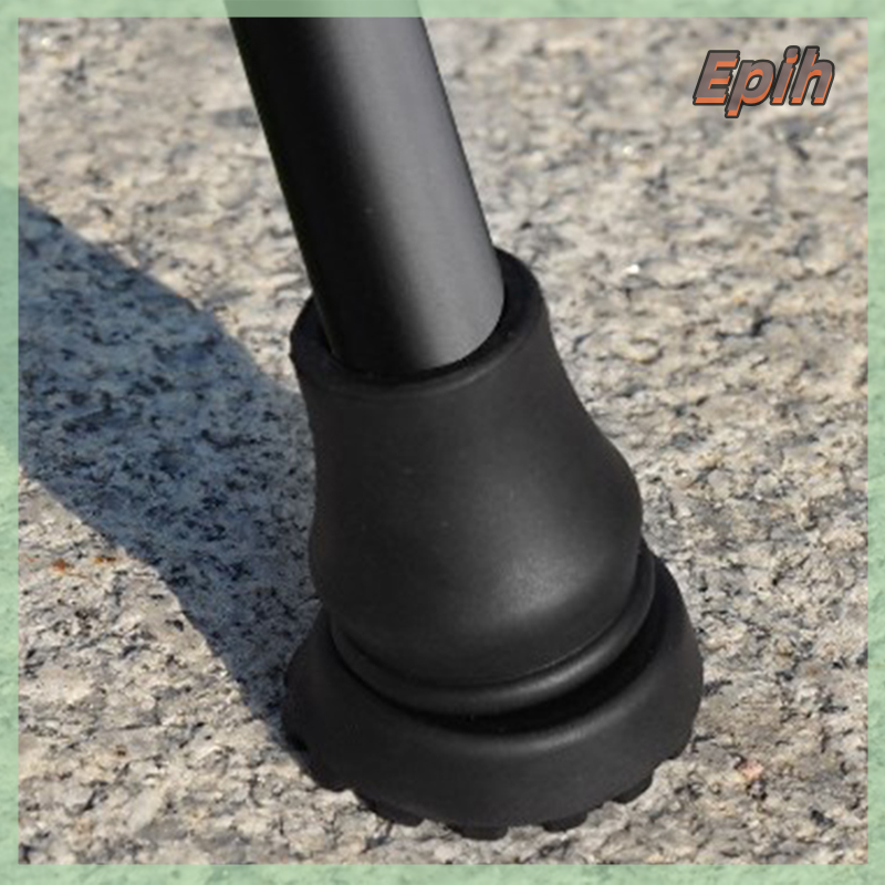 [Epih] Rubber Tips For Old Man Hiking Poles Trekking Poles Solid T-handle Walking Stick