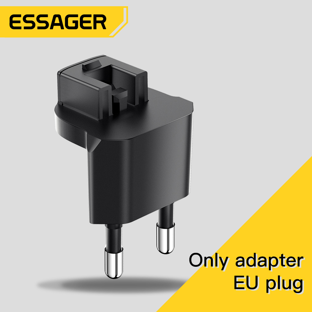 Plug Adapter For Essager 65W GaN USB Type C Charger Lazada Singapore