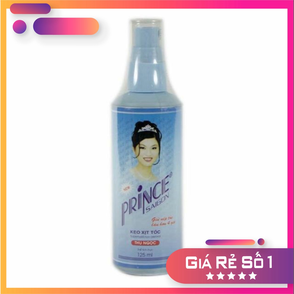 Chính hãng Keo xịt tóc Prince Sài Gòn 125ml