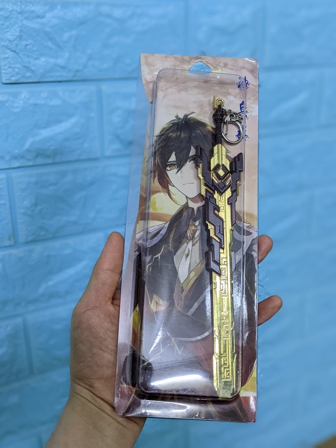 Mô Hình móc khoá Vô Công Genshin Impact 20cm