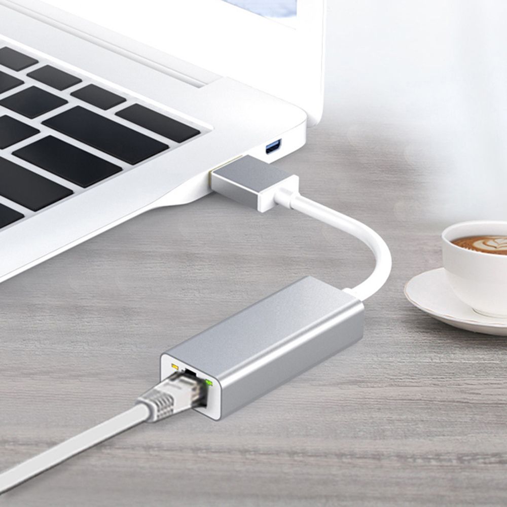 MILES Ethernet Port Windows 10 1000 Mbps Internet Cable Connection Adapter Type-C To RJ45 USB Type C to RJ45 Converter USB Type C Ethernet Adapter Type-C To RJ45 Lan Internet Cable Network Card