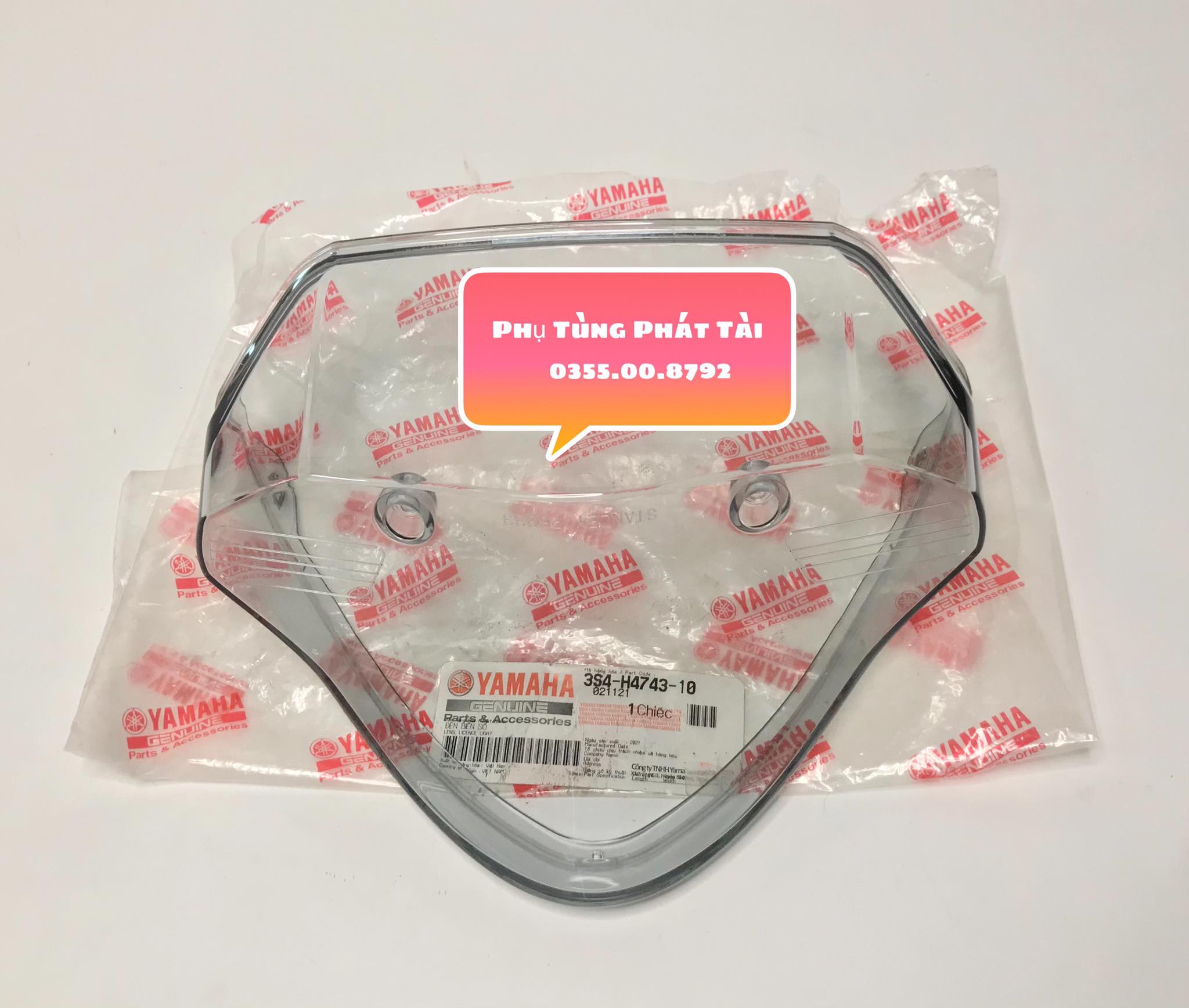 Nắp Chụp Đèn Hậu - Đèn Lái Sirius Chính Hãng Yamaha