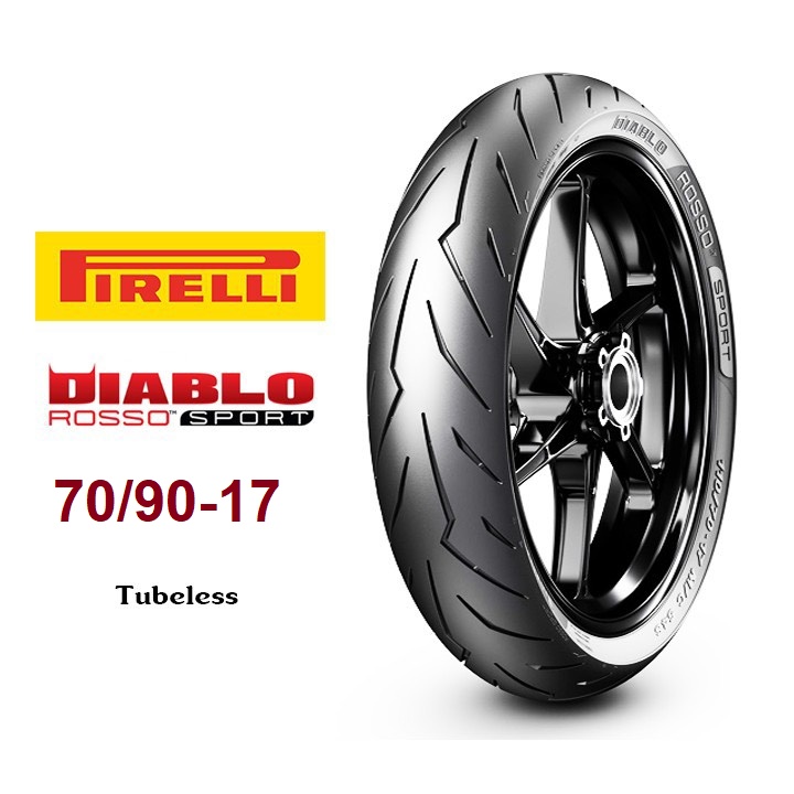 [HCM] VỎ PIRELLI GAI ROSSO SPORT SIZE 70/90-17