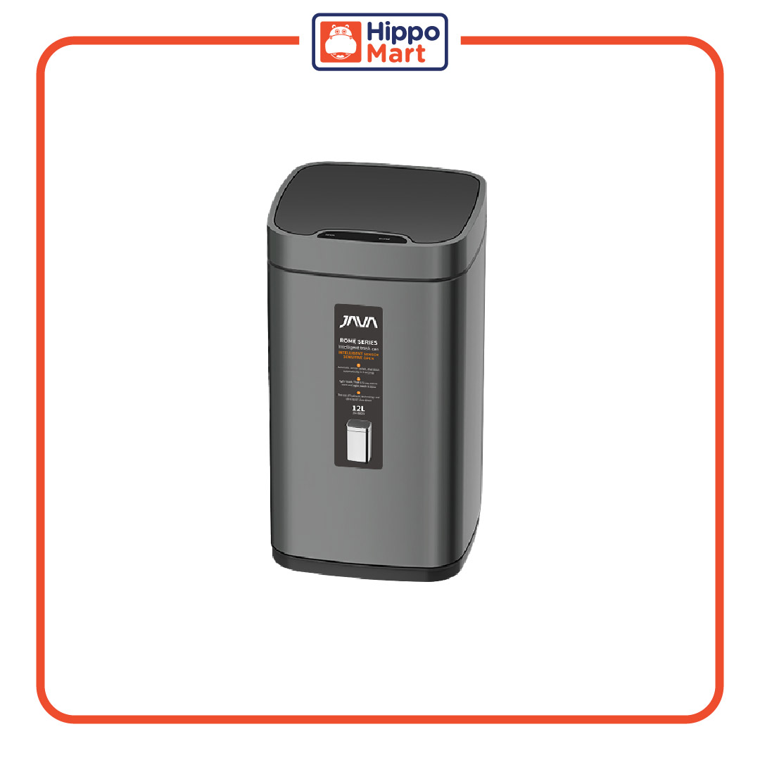 JAVA Dustbin Rome JH8829 Square Sensor Bin SoftClosing Dustbin