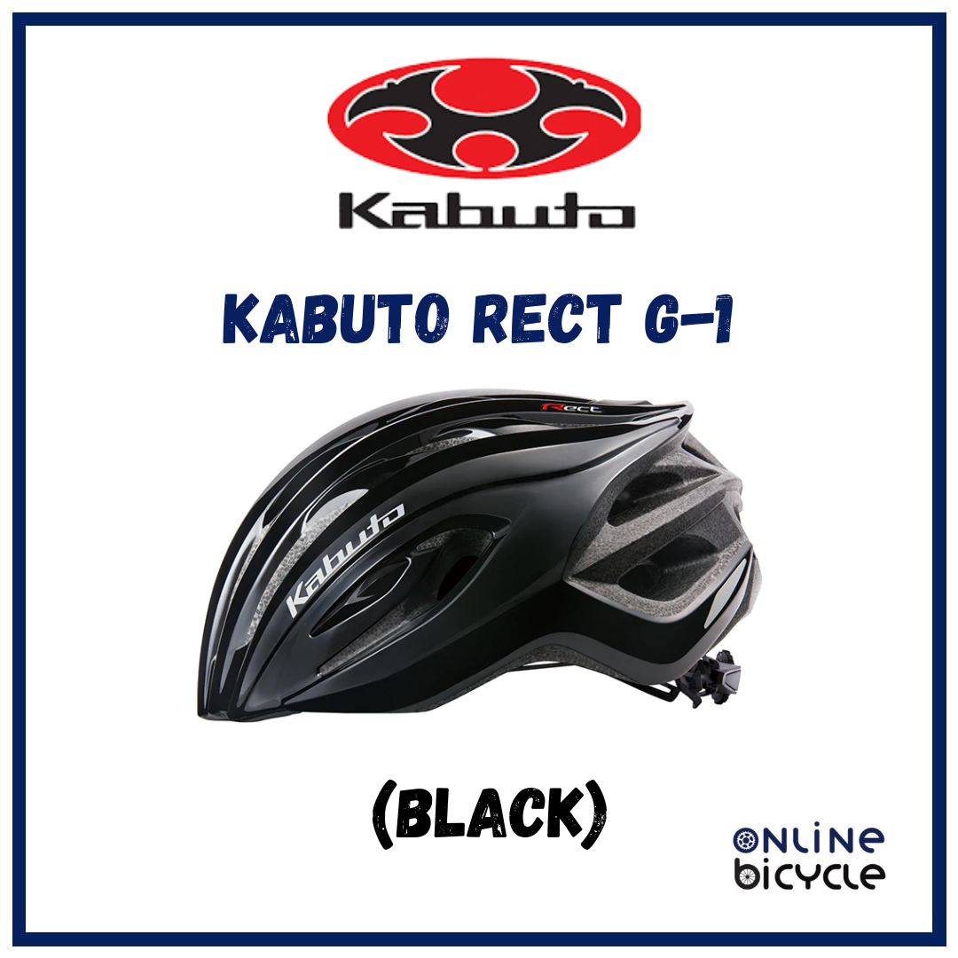 Kabuto RECT Helmet Asian Fit New Model Size M/L 57cm59cm