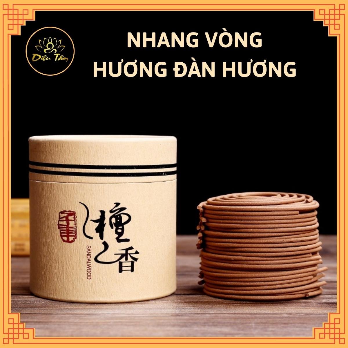 Nhang trầm vòng- nhang khoanh tặng trụ cài nhang nhang vòng hương vòng đồ thờ cúng
