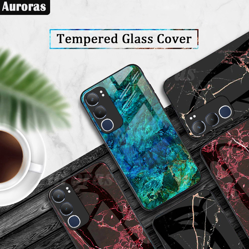 For%20Vivo%20Y29%205G%20Phone%20Case%20Fashion%20Marble%20Pattern%20Phone%20Case%20Tempered%20Glass%20Protected%20Soft%20Silicone%20Bumper%20for%20Vivo%20Y29%205G%20Cover%20Casing%20HP%20-%20Image%203