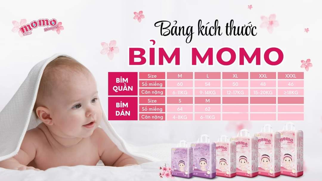 Bỉm Momo Diamond