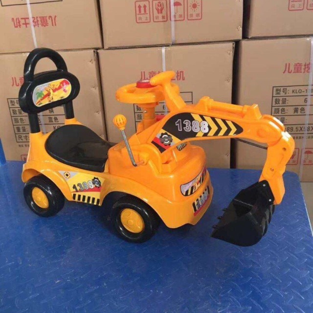 [FREESHIP MAX + MÃ GIẢM GIÁ] - Xe cẩu chòi cho bé đáng yêu (giao màu ngẫu nhiên)