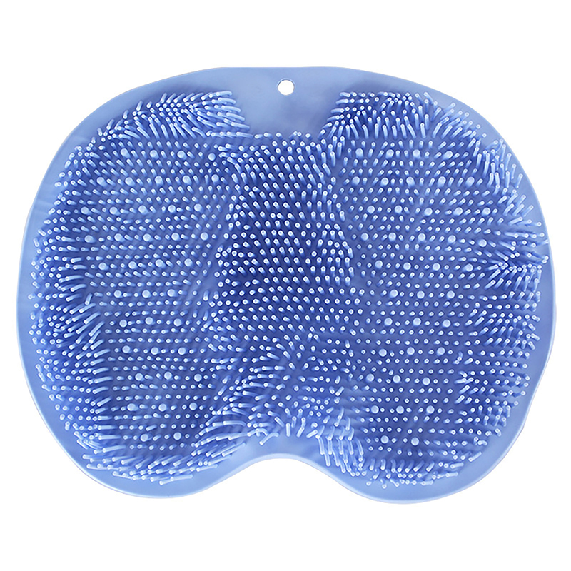 Buy 2 get 2% Rub Back Brush Bathroom Non-slip Wash Foot Pad Massage Shower Mat with Sucker Bath Massage Foot Exfoliating Brush Pad