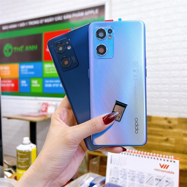 Bộ vỏ Oppo Reno 7 5G zin mấu máy chuẩn hàng như hình