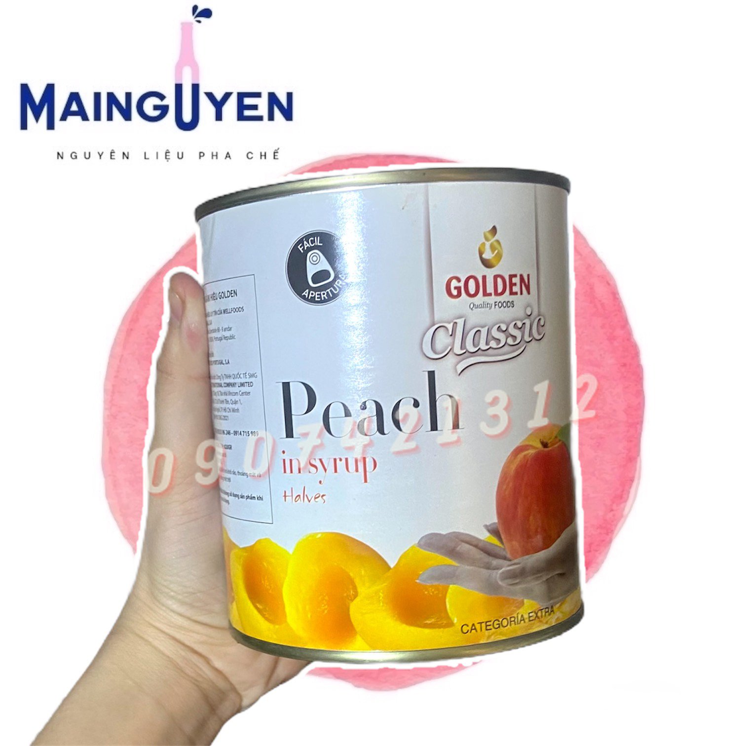Đào thái Boddob 820gram Hàng Chính Hãng CTy (La MEGA) Nhập Khẩu