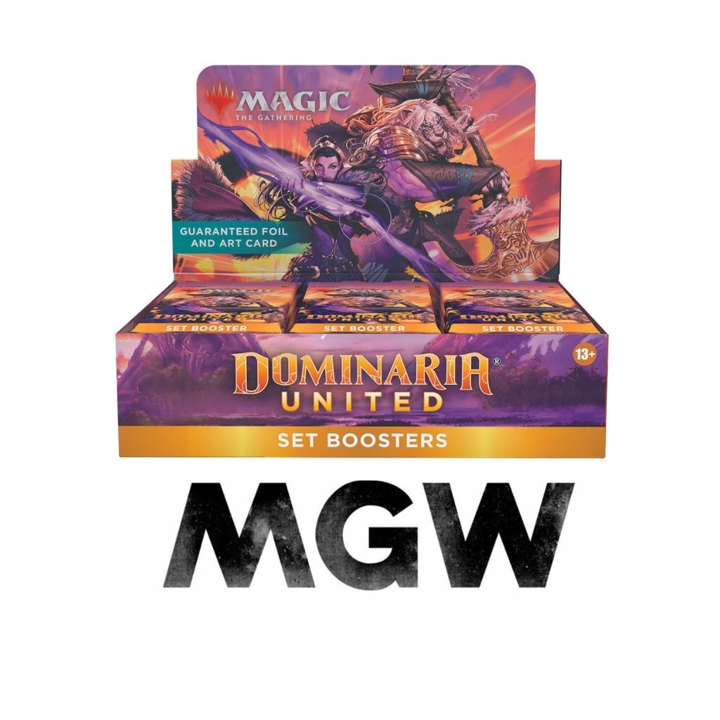 mtg spiderman collector booster box Amazon.com: Magic: The Gathering Dominaria United Draft Booster Box main image 1