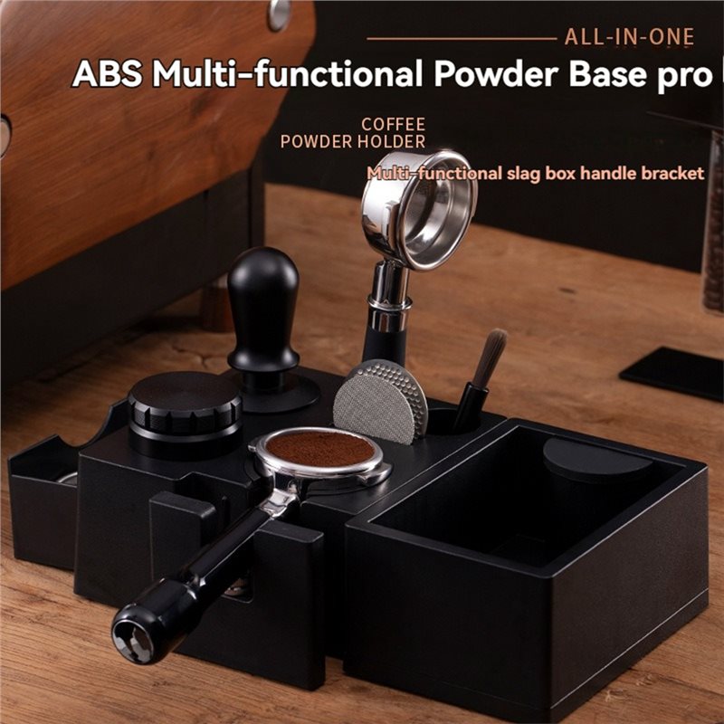 Espresso Knock Box Coffee Tamper Holder 51-58mm General Multifunctional Coffee Tamper Stand Multipurpose Coffee Tool.