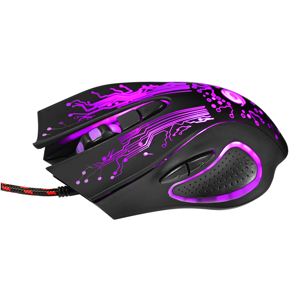 3200dpi Led Optical 6d Usb Wired Gaming Game Mouse Pro Gamer Mice ...
