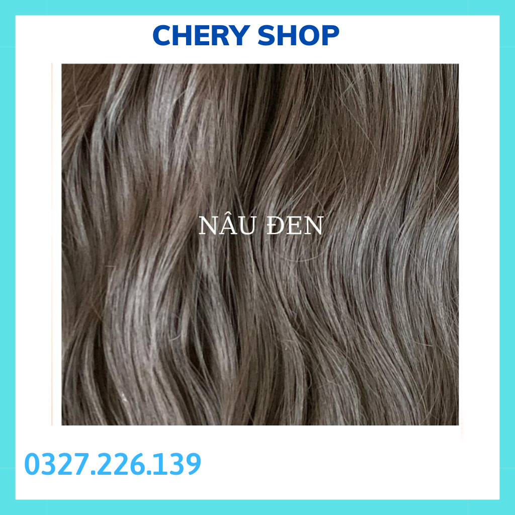 Tóc giả nữ kẹp cúp đuôi hợp thời trang làm bằng sợi tơ cao cấp mã KC45