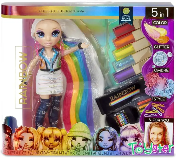 Rainbow Surprise Rainbow High Hair 