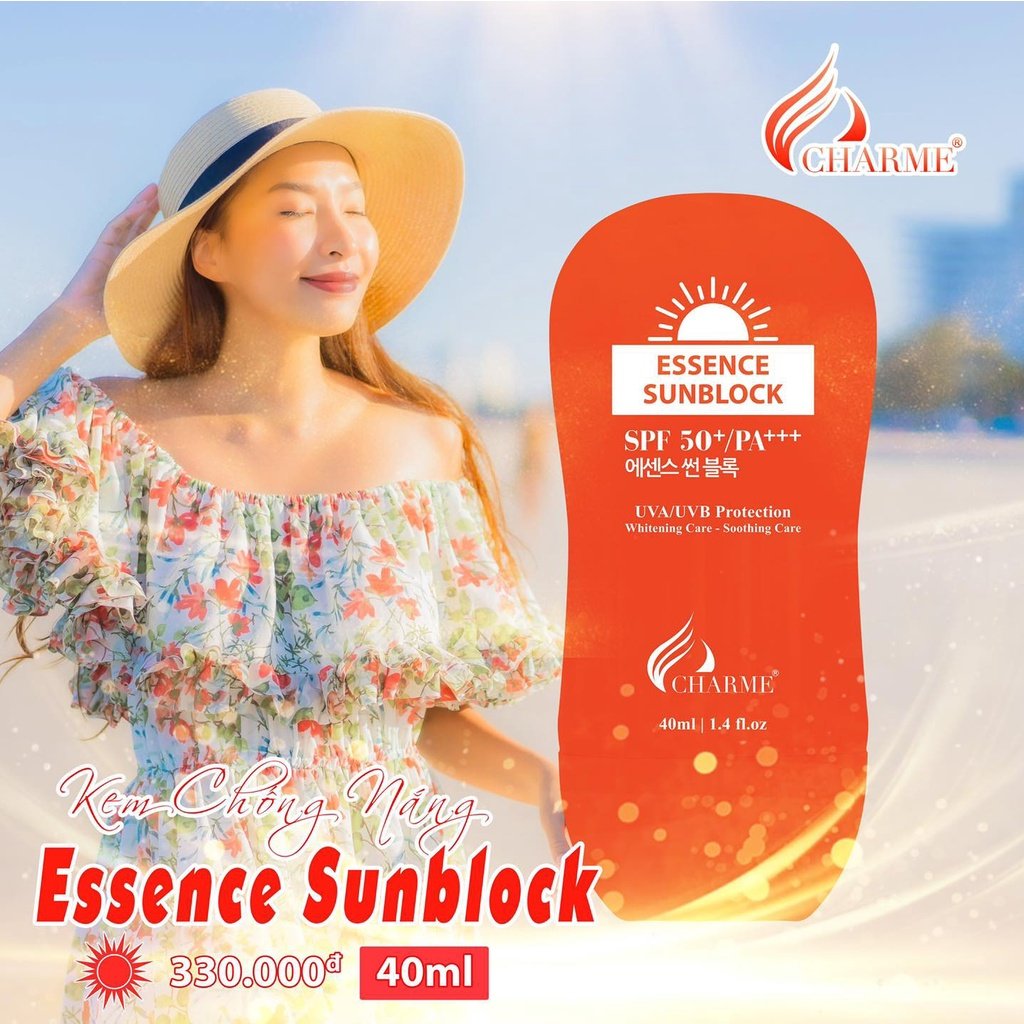 Kem Chống Nắng Charme_Essence SunBlock 40ml