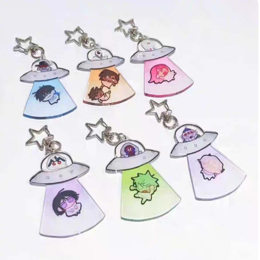 Acrylic Mizi Sua Alien Stage Keychain Hyuna Luka Anime Peripheral Till ...