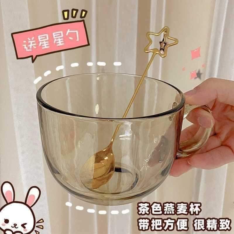 COMBO 4 CỐC THUỶ TINH MÀU HỔ PHÁCH
