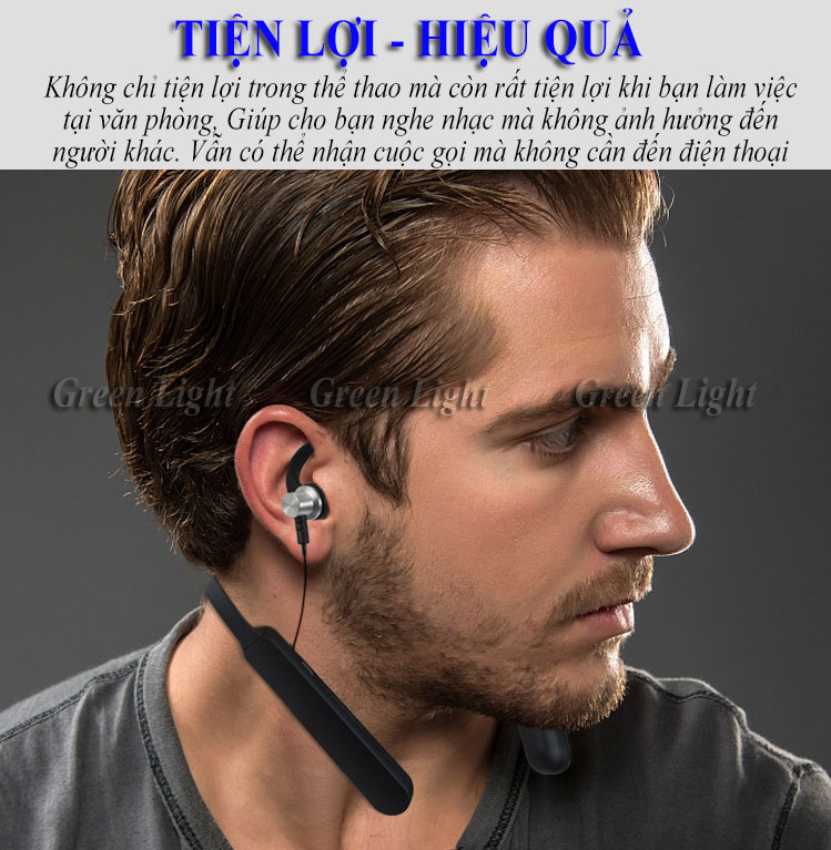 Tai nghe thể thao Bluetooth 5.0 ZH 450. pin khủng nghe nhạc 60h. Tai nghe Bluetooth không dây Âm thanh vòm Hifi Stereo 8D, nghe nhạc đỉnh cao