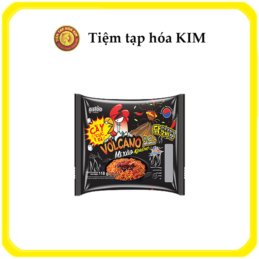 Mì xào Koreno Volcano gói 118g