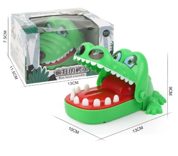 Betty Crocodile Teeth Toys Game for Kids, Crocodile Biting Finger ...