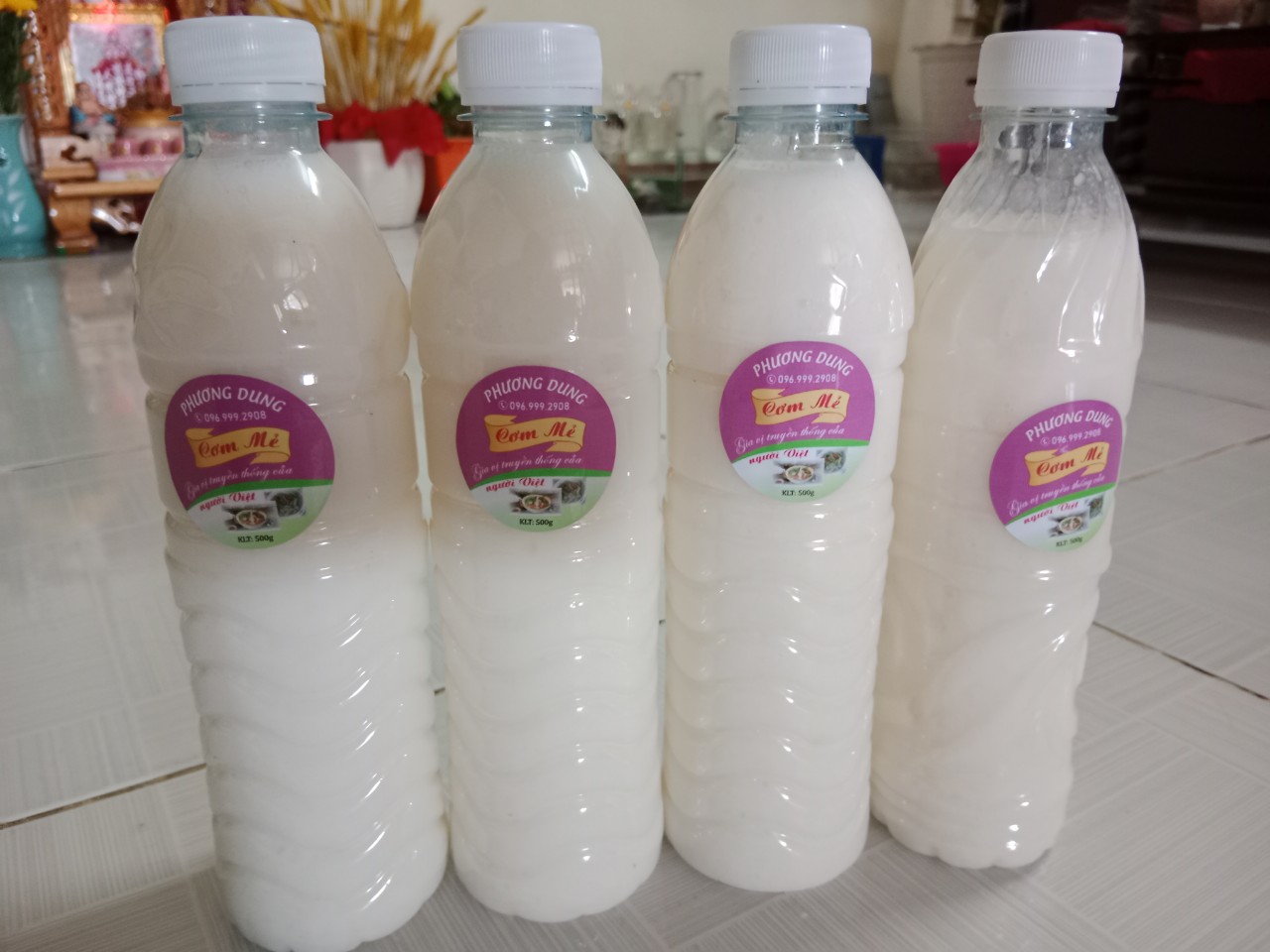Cơm mẻ (3 chai mỗi chai 500ml)