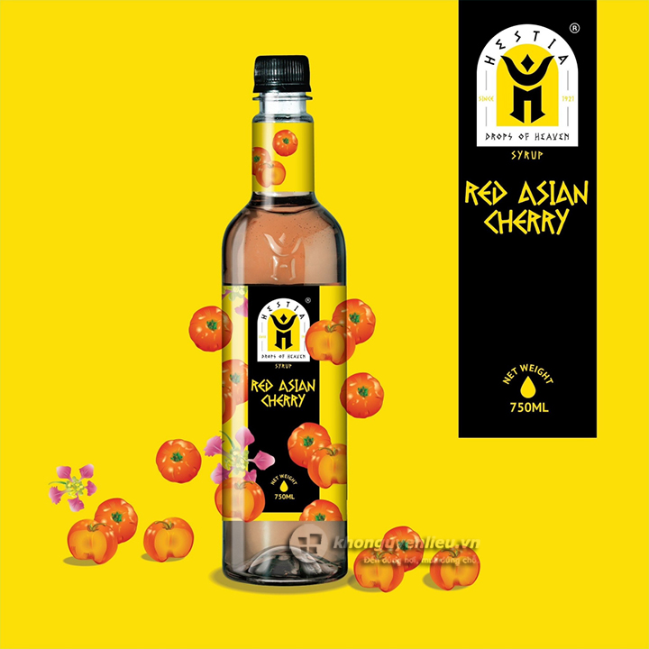 Siro/ syrup hestia chai 750ml - sơ ri