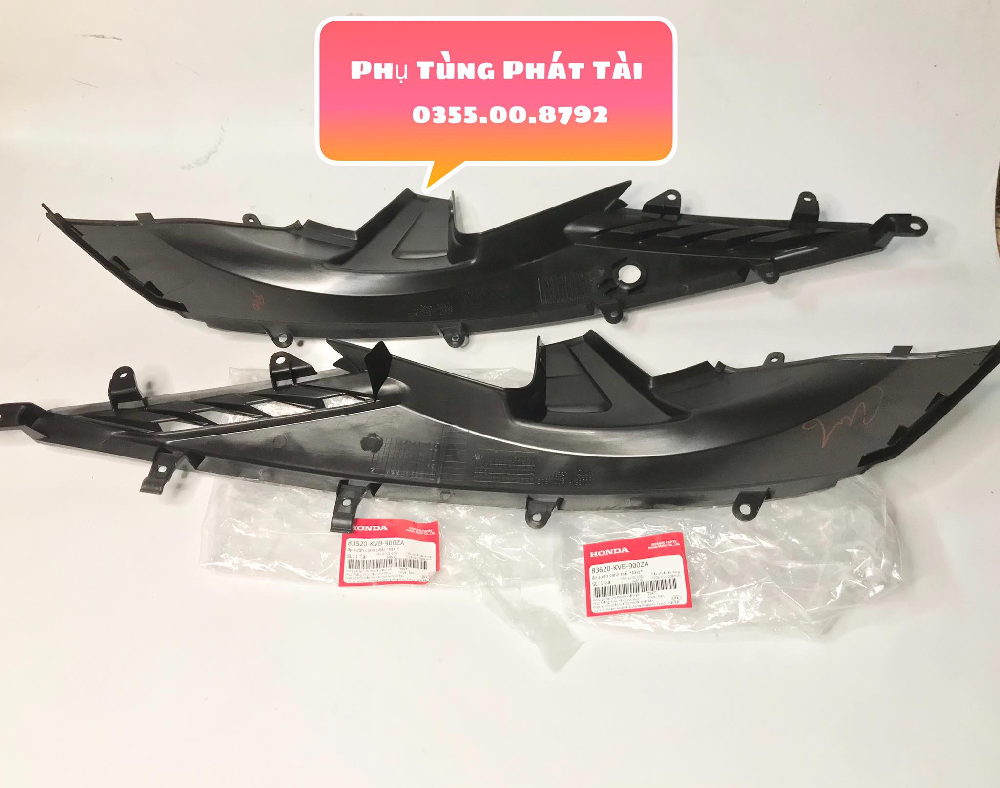 Nẹp Sườn Dưới Click 110 Chính Hãng Honda