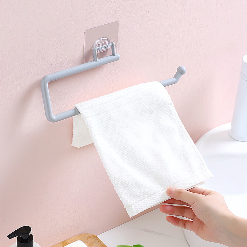 Giá treo cuộn khăn giấy tiện lợi chuyên dụng cho nhà bếp / nhà tắm -Aeneas Shop