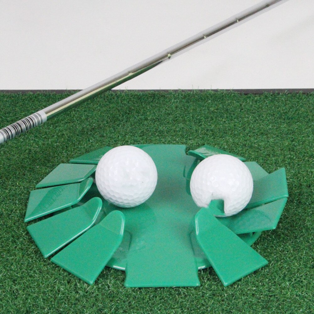 PGM Putting Practice Disc Golf Disc Indoor Green Hole Cup Practice Plate Disc Leaf Practice Ball Disc Catcher Golf Accessories