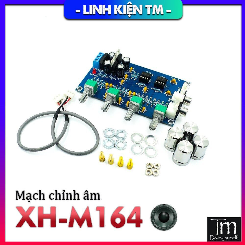 Mạch khuếch đại âm thanh - mạch trộn âm ne5532 - xh-m164