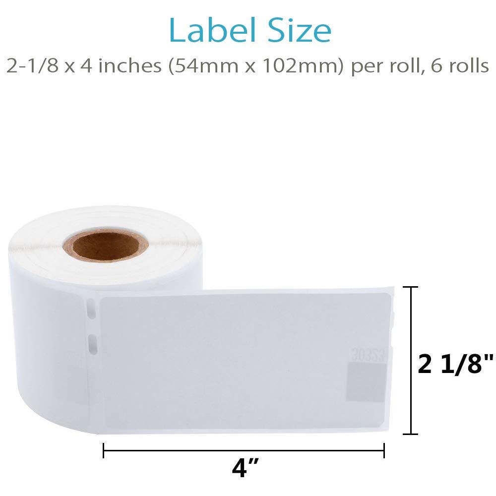 dymo label printer rolls