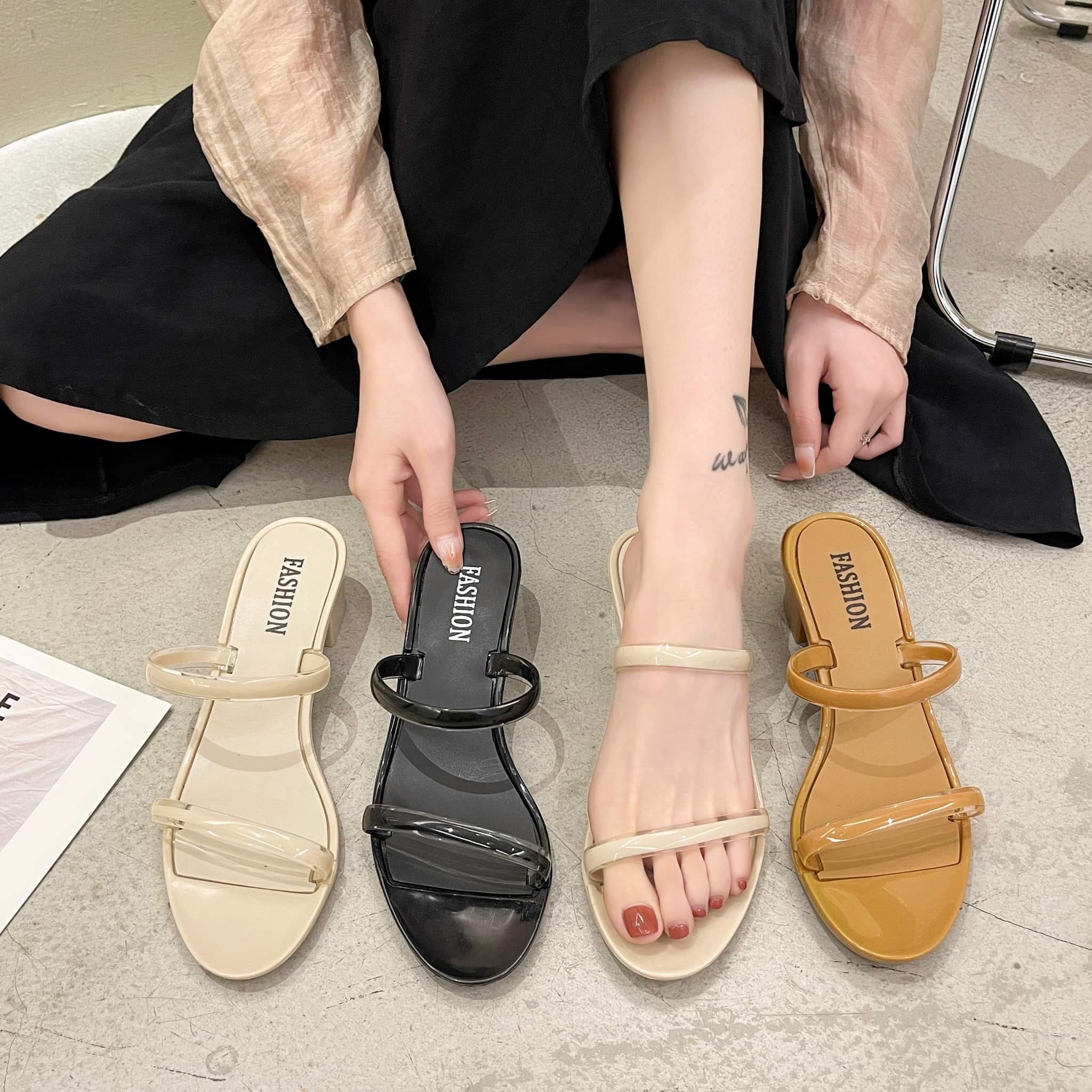 two strap platform sandals