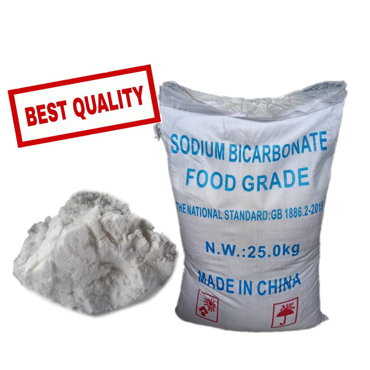 เบกกิ้งโซดา (Baking Soda) Food Grade Sodium Bicarbonate โซเดียมไบ