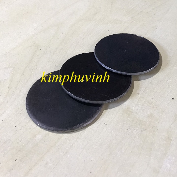 02 CÁI - Phi 60mm BẢN MÃ TRÒN - BẢN MÃ ĐẦU CỘT 6P