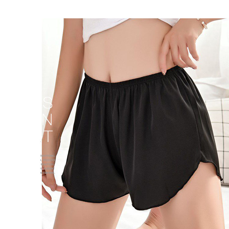 Quần đùi lụa nữ satin mát mịn đủ màu mặc mùa hè