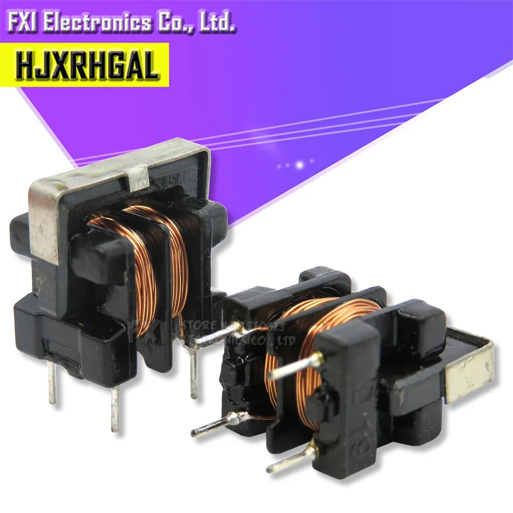 5pcs uu9.8 uf9.8 common mode choke inductor 10mh 20mh 30mh 40mh 50mh for filter inductance pitch 7*8mm copper wire integrated circuit