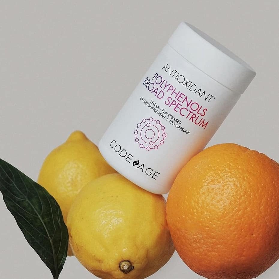 [Tem Chính Hãng] Viên Chống nắng sáng da Codeage Polyphenols Broad Spectrum 120 Viên