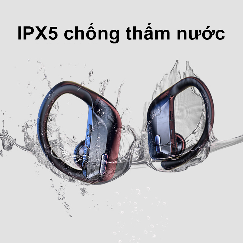 Tai Nghe Treo Tai Newmsnr Tai Nghe Không Dây Chất Lượng Âm Thanh Không Tổn Hao Tai Nghe Bluetooth IPX5 Tai Nghe Chống Nước Tích Hợp Mic Tai Nghe Không Dây Thể Thao Bluetooth5.0