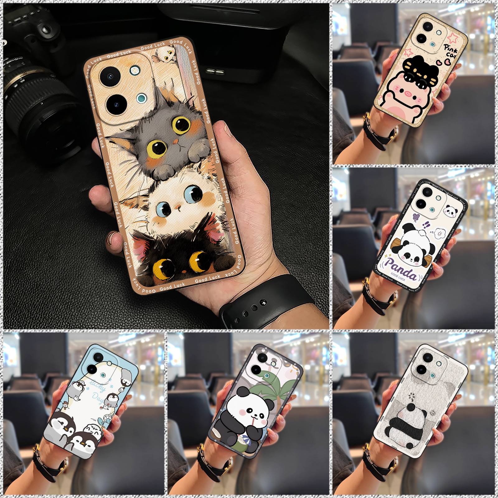 Animals%20Anti-knock%20Phone%20Case%20For%20VIVO%20Y28%204G%20Protective%20Fashion%20Design%20Dirt-resistant%20Phone%20Pouch%20Anti-dust%20Durable%20TPU%20-%20Image%205