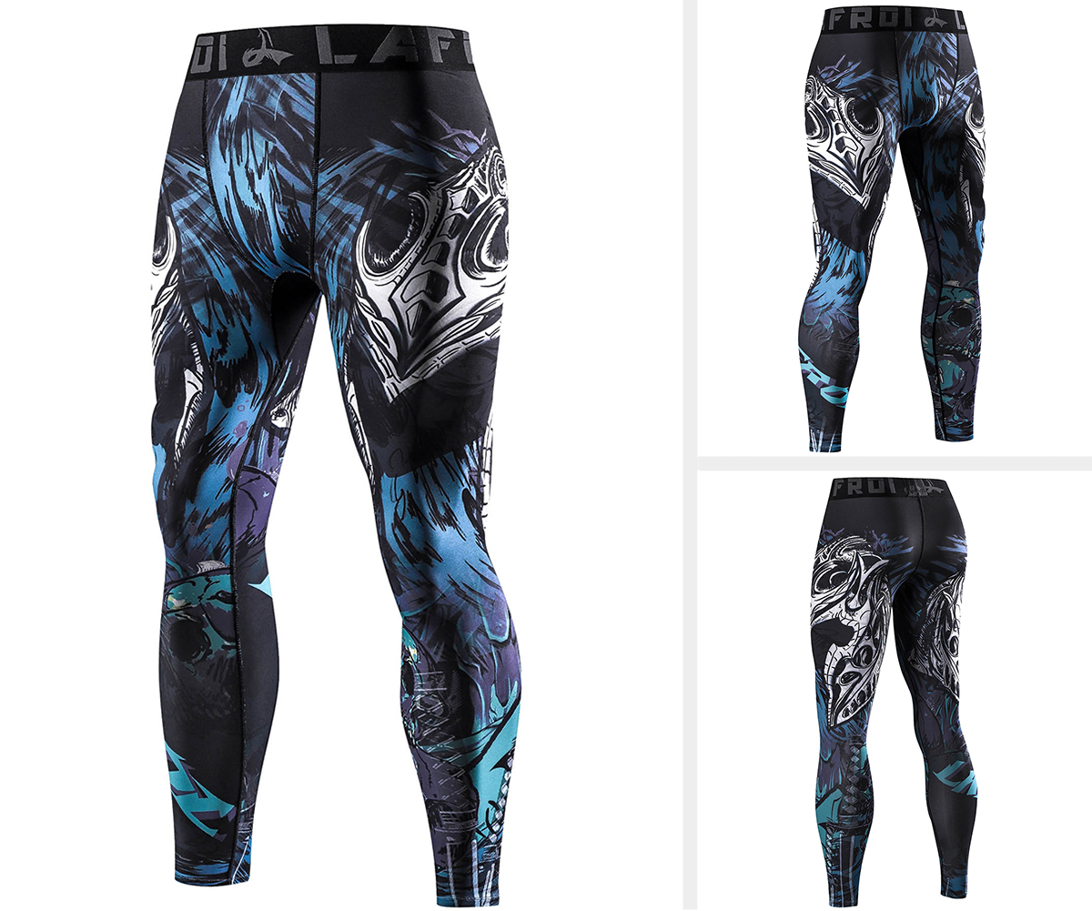 Free Shipping and Free Returns Online fashion store LAFROI Men's Quick Dry Cool Compression Fit
