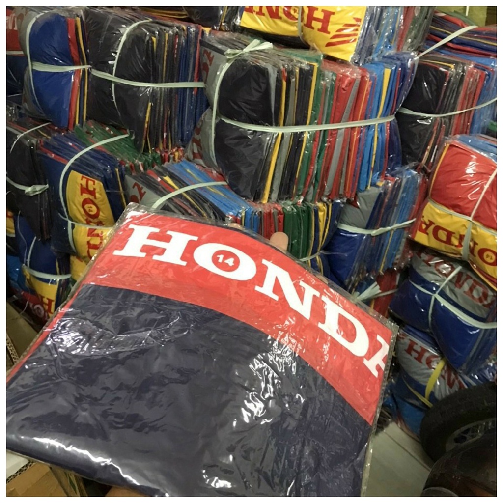 (SỈ) Áo Mưa Cánh Dơi Logo HonDa Giá Sỉ
